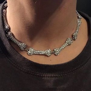 Vivian Westwood dog bone collar necklace